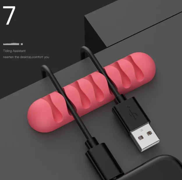 Wire Organizer Cord Management Clip – Cable Organizer for Desk, Home & Office