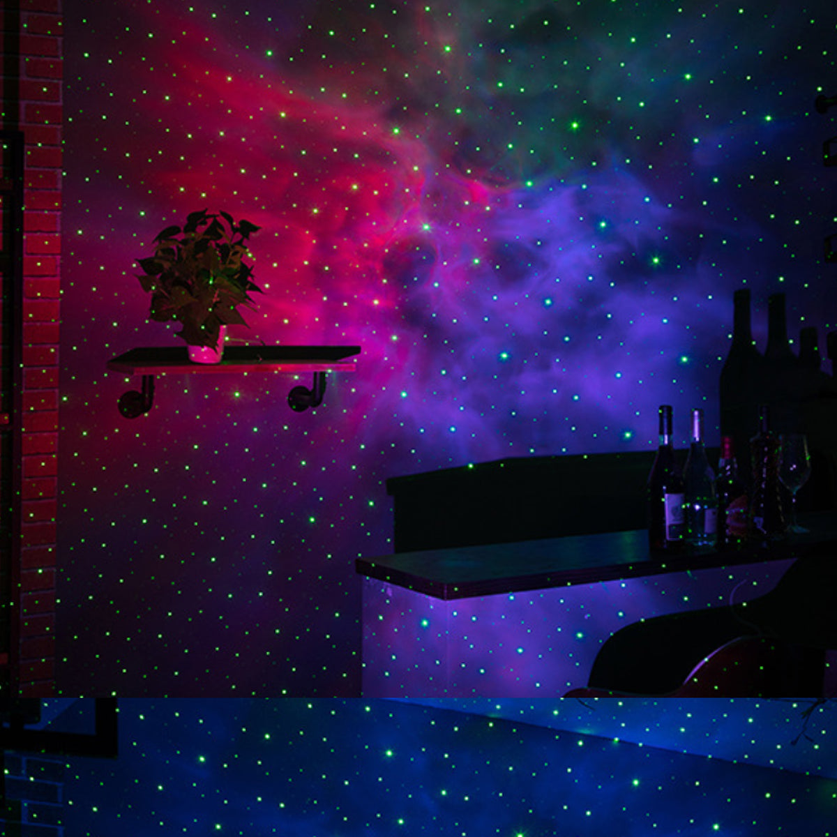 Star Galaxy Night Light Projector – LED Mood Lamp for Bedroom, Sleep, and Relaxation
