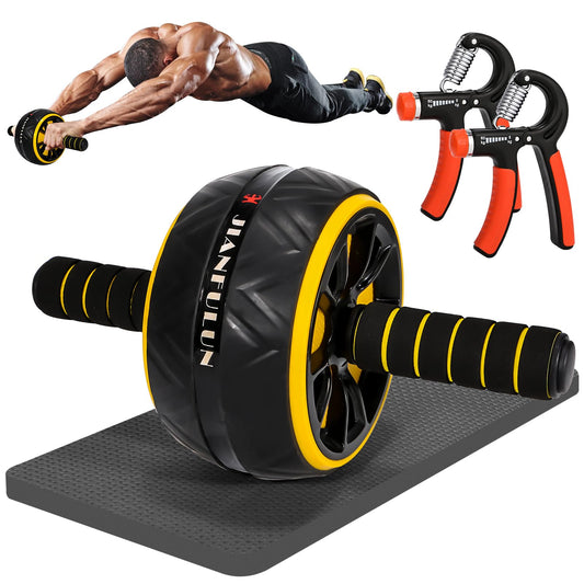 Link Ab Roller Wheel – Core & Ab Workout Exercise Equipment for Home Gym
