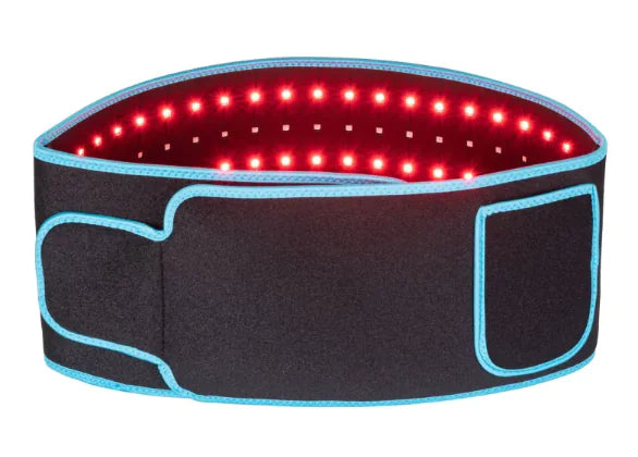 LED Infrared Belt Therapy Device – Red Light & Heat Therapy Belt for Muscle Relaxation, Back & Waist Comfort