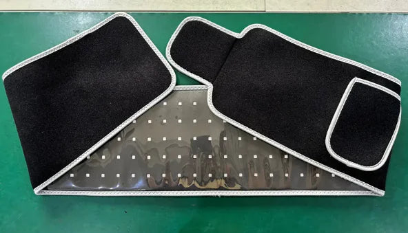 LED Infrared Belt Therapy Device – Red Light & Heat Therapy Belt for Muscle Relaxation, Back & Waist Comfort