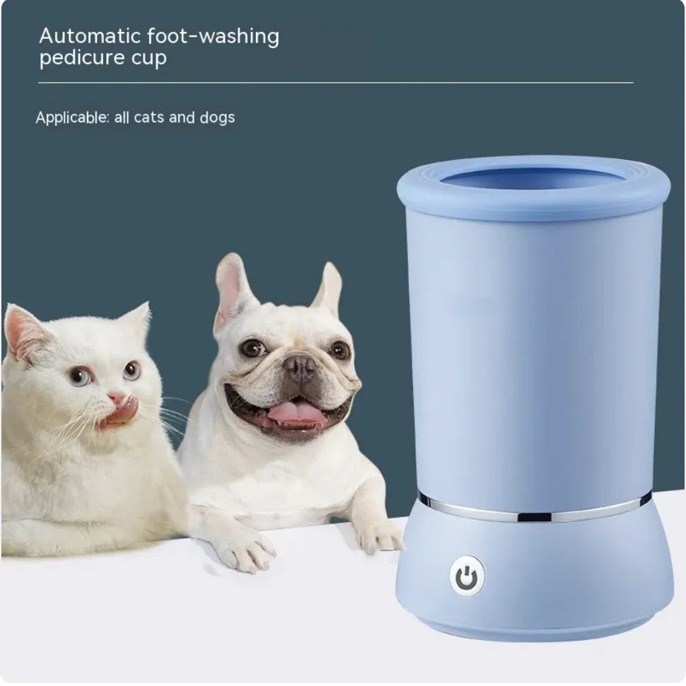 Pet Paw Cleaner – Easy & Effective Dog & Cat Paw Cleaning Cup for Muddy Paws & Hygiene