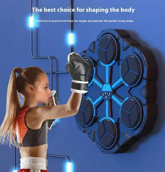 Boxing Target Machine – Automatic Punching Reflex Trainer for Speed, Accuracy & Cardio Training