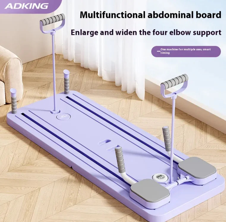 Household Abdominal Wheel Fitness Board – Multi-Function Core Training Board for Abs & Home Workout