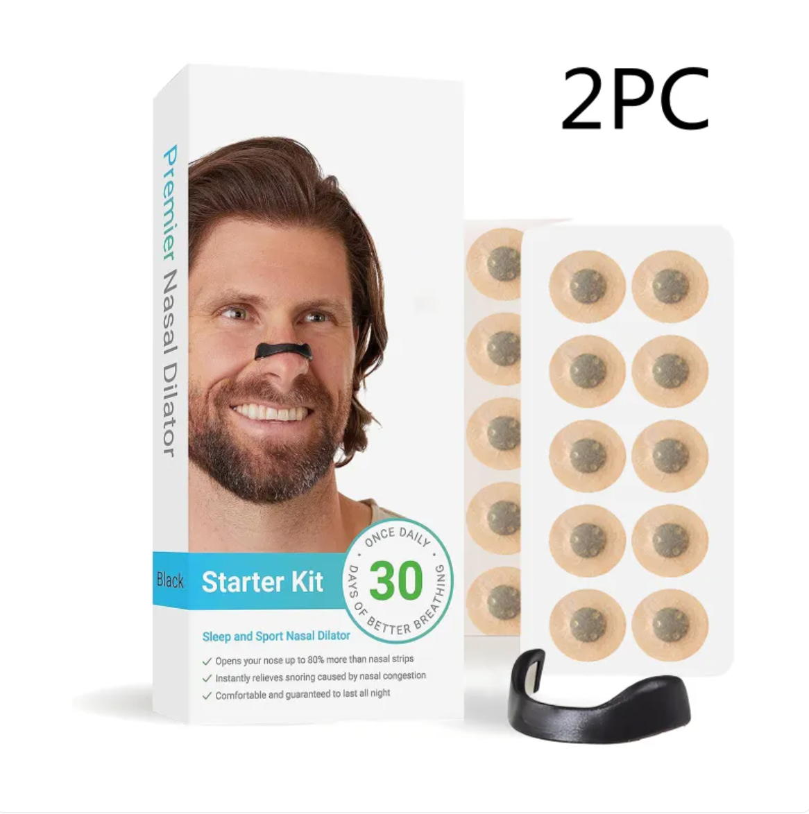 on-Invasive Snoring Solution – Breathe Easy Nasal Dilators for Better Sleep & Reduced Snoring