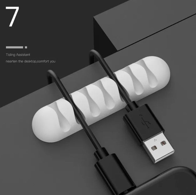 Wire Organizer Cord Management Clip – Cable Organizer for Desk, Home & Office