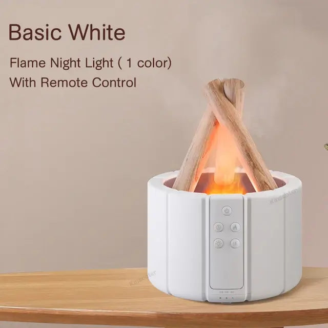 Flame Aroma Diffuser – LED Flame Effect Essential Oil Diffuser for Relaxation, Home Decor, and Aromatherapy