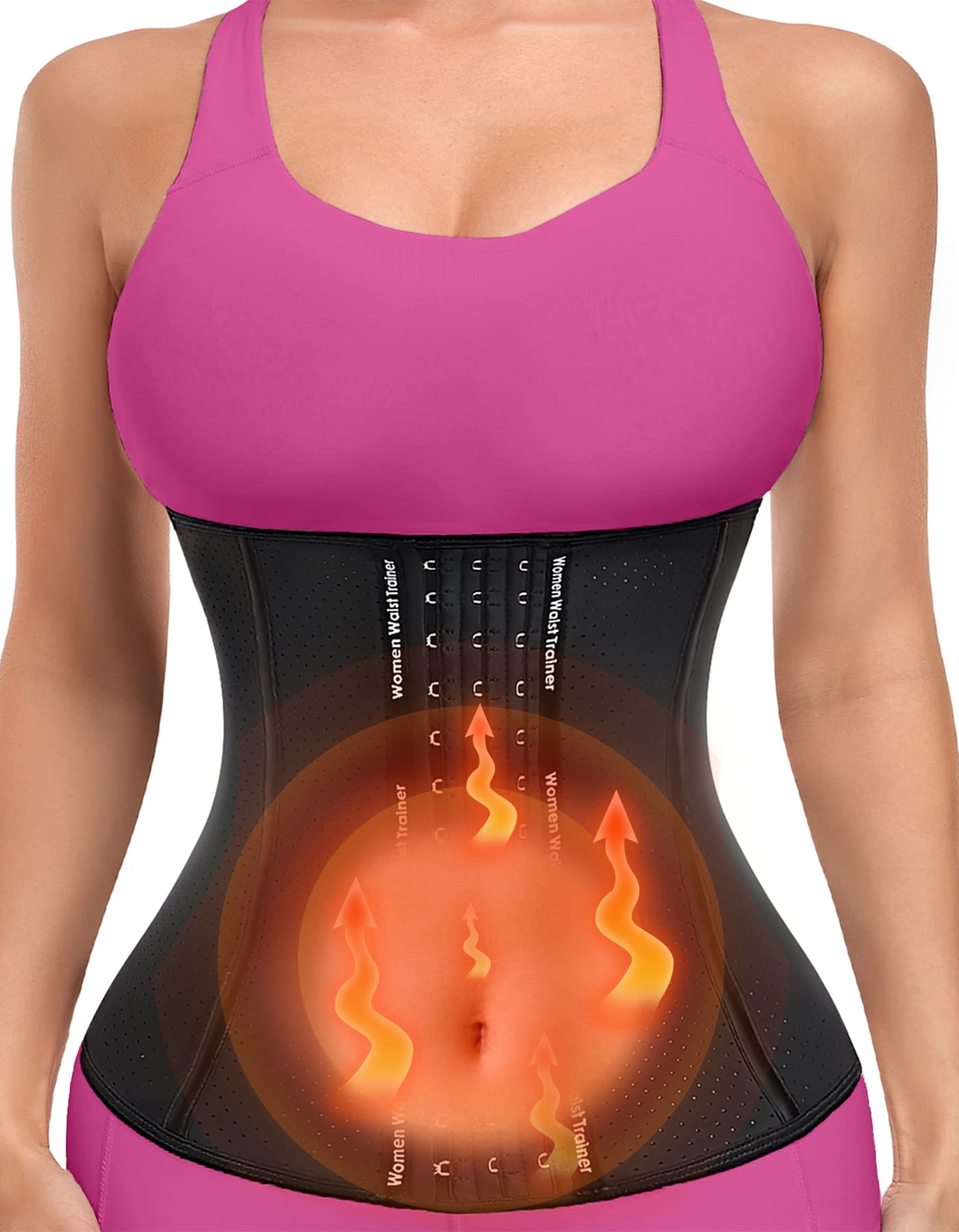 Waist Trainer for Women  Workout Body Shaper & Sport Belt