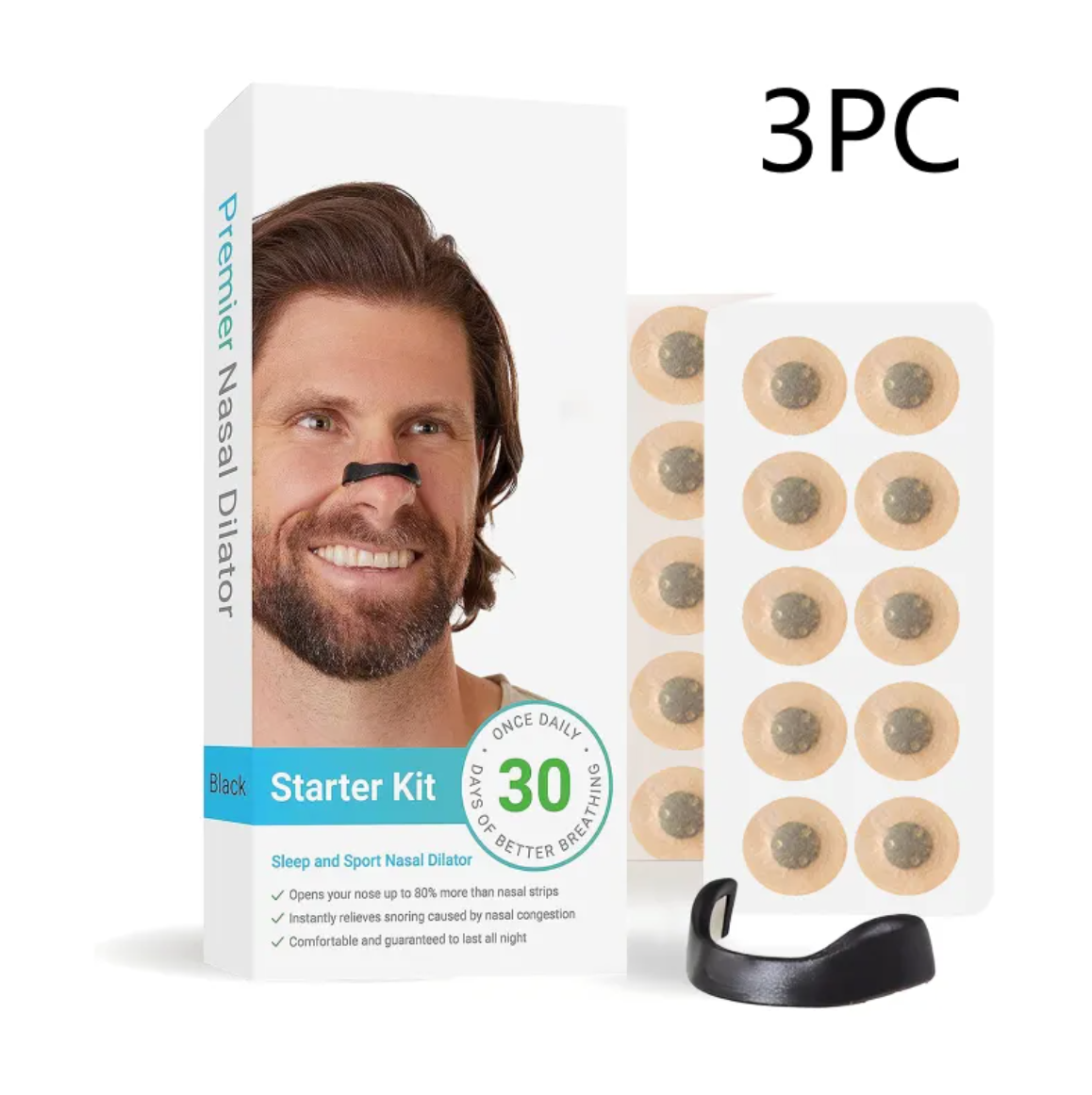 on-Invasive Snoring Solution – Breathe Easy Nasal Dilators for Better Sleep & Reduced Snoring