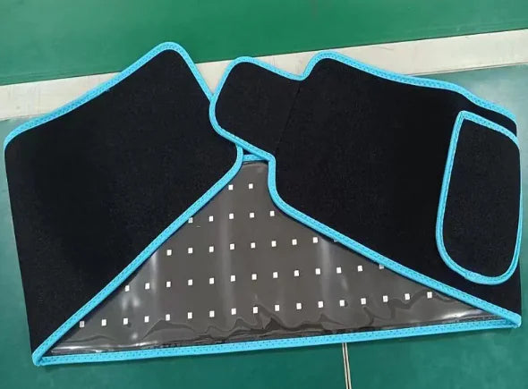 LED Infrared Belt Therapy Device – Red Light & Heat Therapy Belt for Muscle Relaxation, Back & Waist Comfort